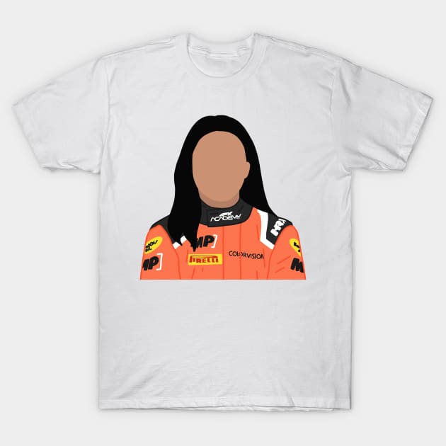 Hamda Al Qubaisi T-Shirt by CalliesArt